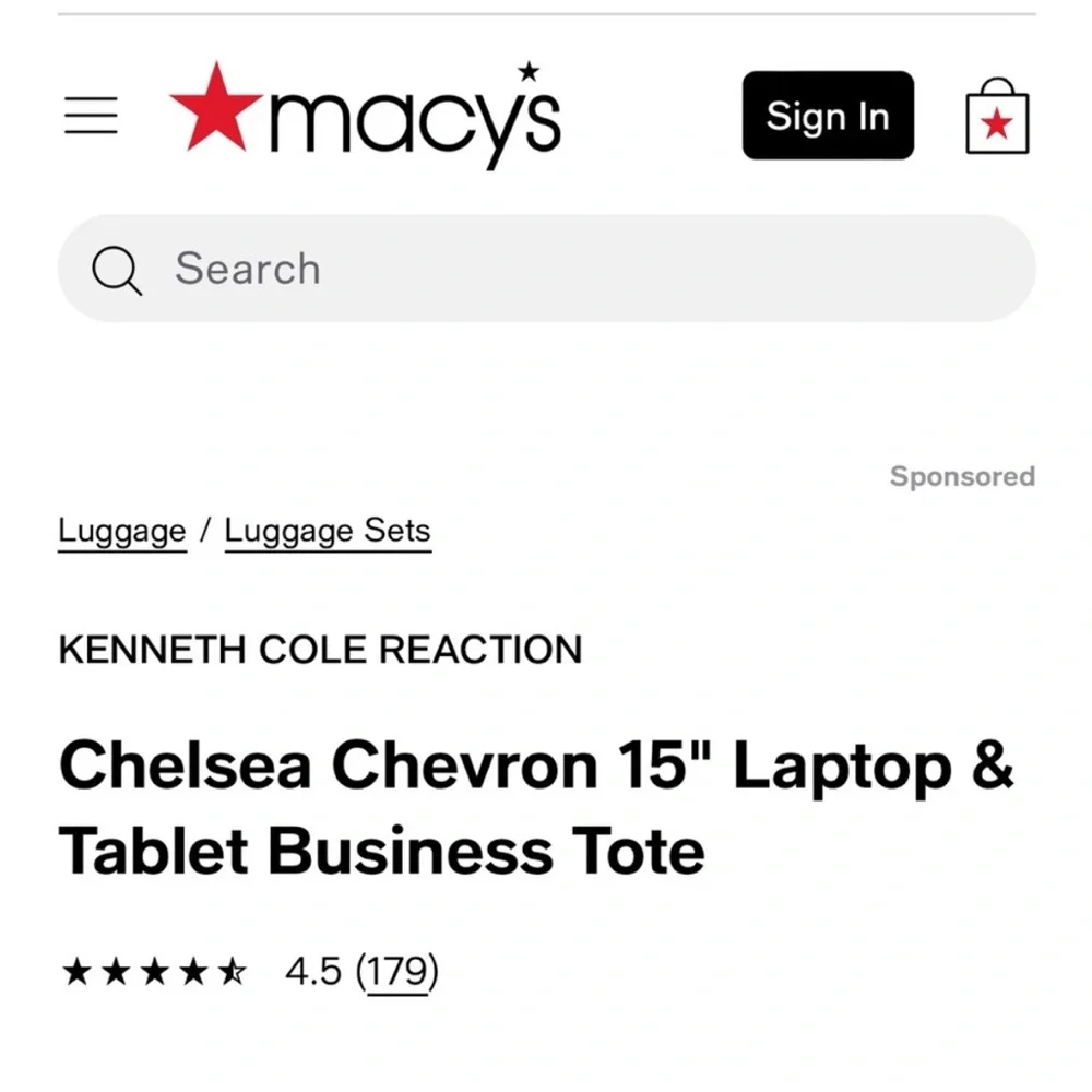 Women's Black Laptop Work Bag - Picture 5 of 9